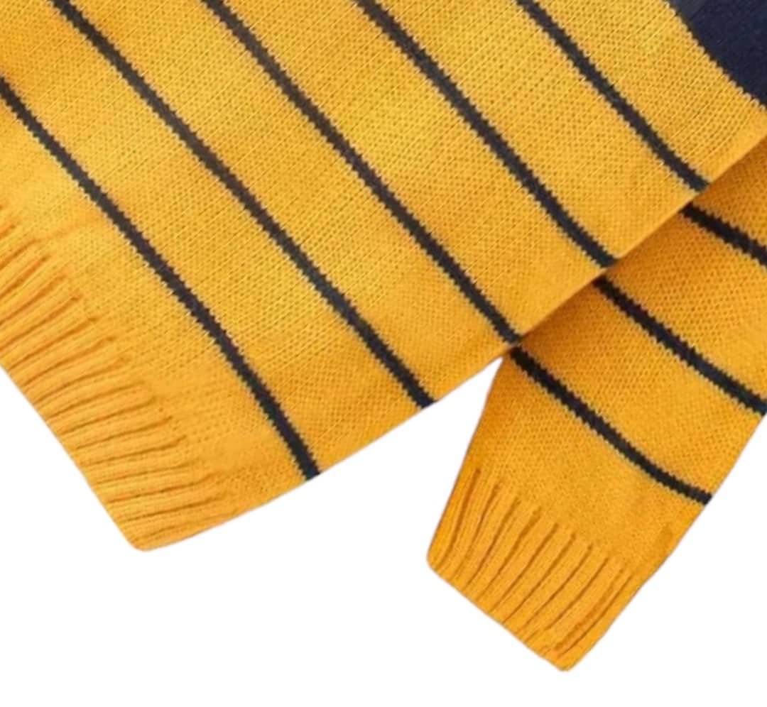 GTwo Pack of 1 Boys Woollen Blend Pullover Sweater ( Bright Yellow ) - Image 4