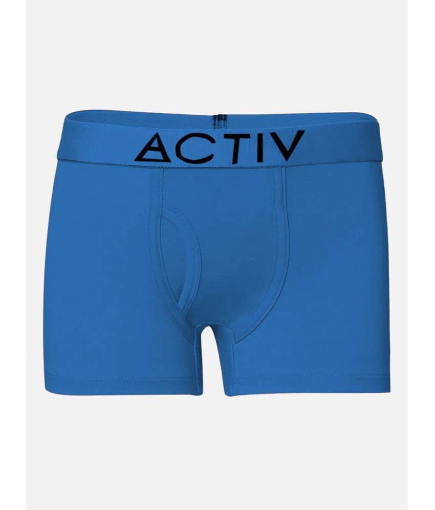Pack of 5 Boys Cotton Trunks ( Multicolor ) - Image 3
