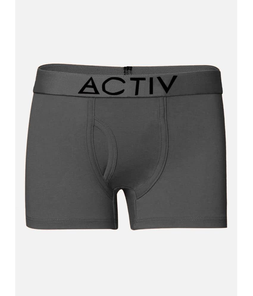 Pack of 5 Boys Cotton Trunks ( Multicolor ) - Image 5
