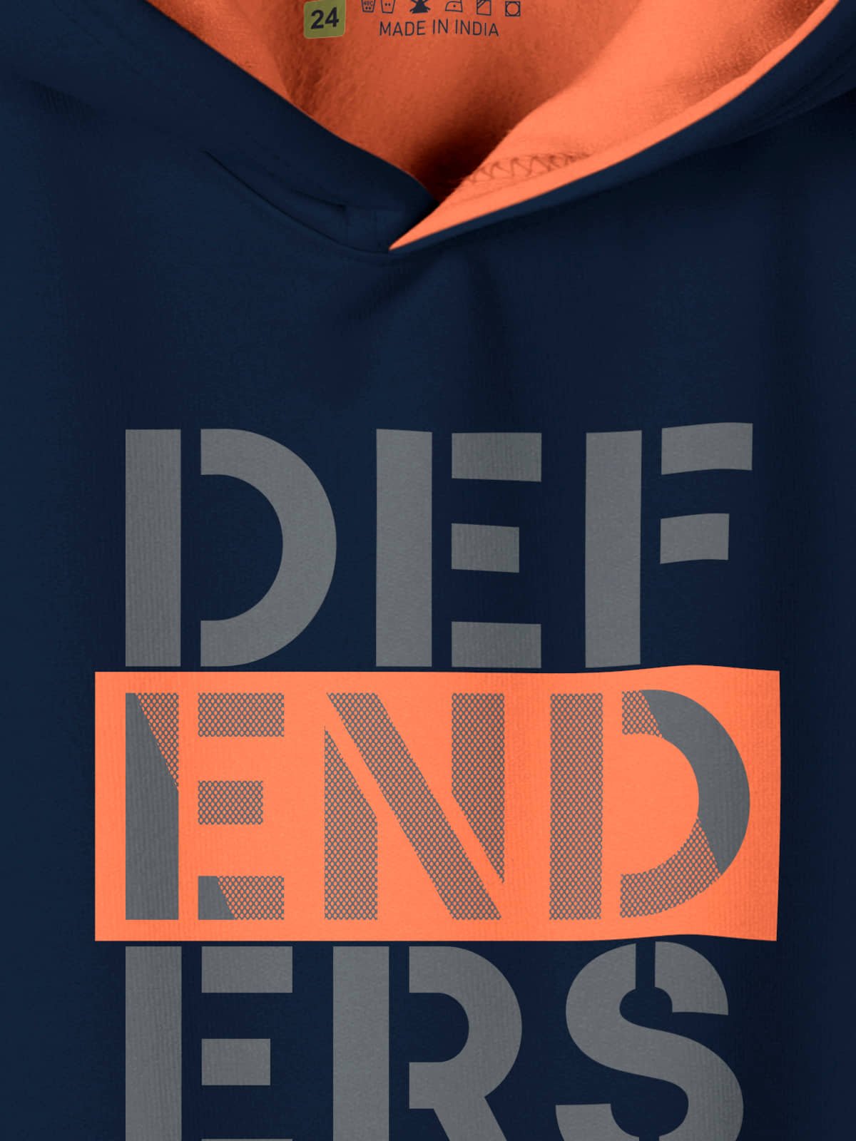 Pack of 1 Boys Cotton Blend Sweatshirt ( Navy ) - Image 3