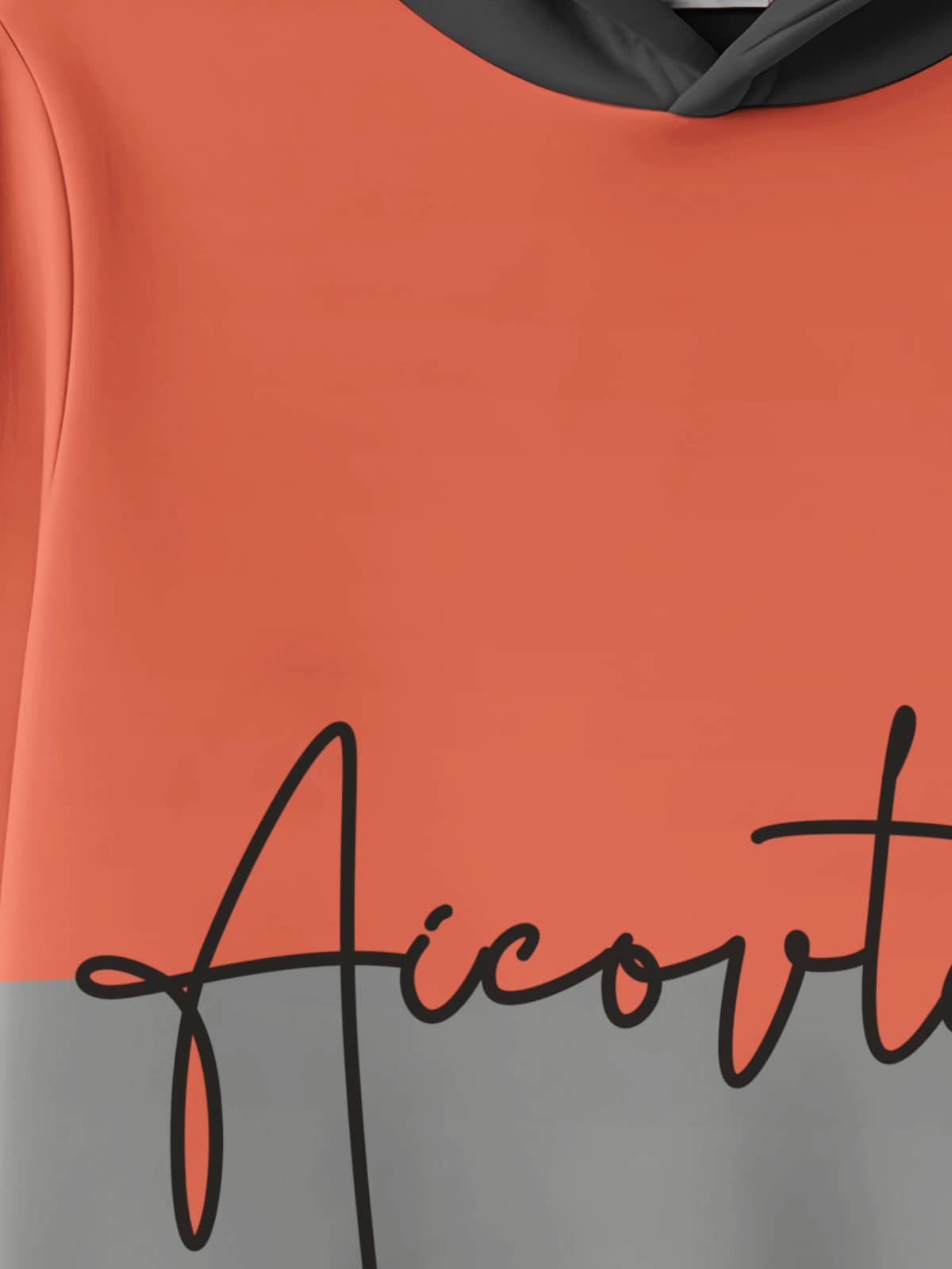 Pack of 1 Boys Cotton Blend Sweatshirt ( Orange ) - Image 2
