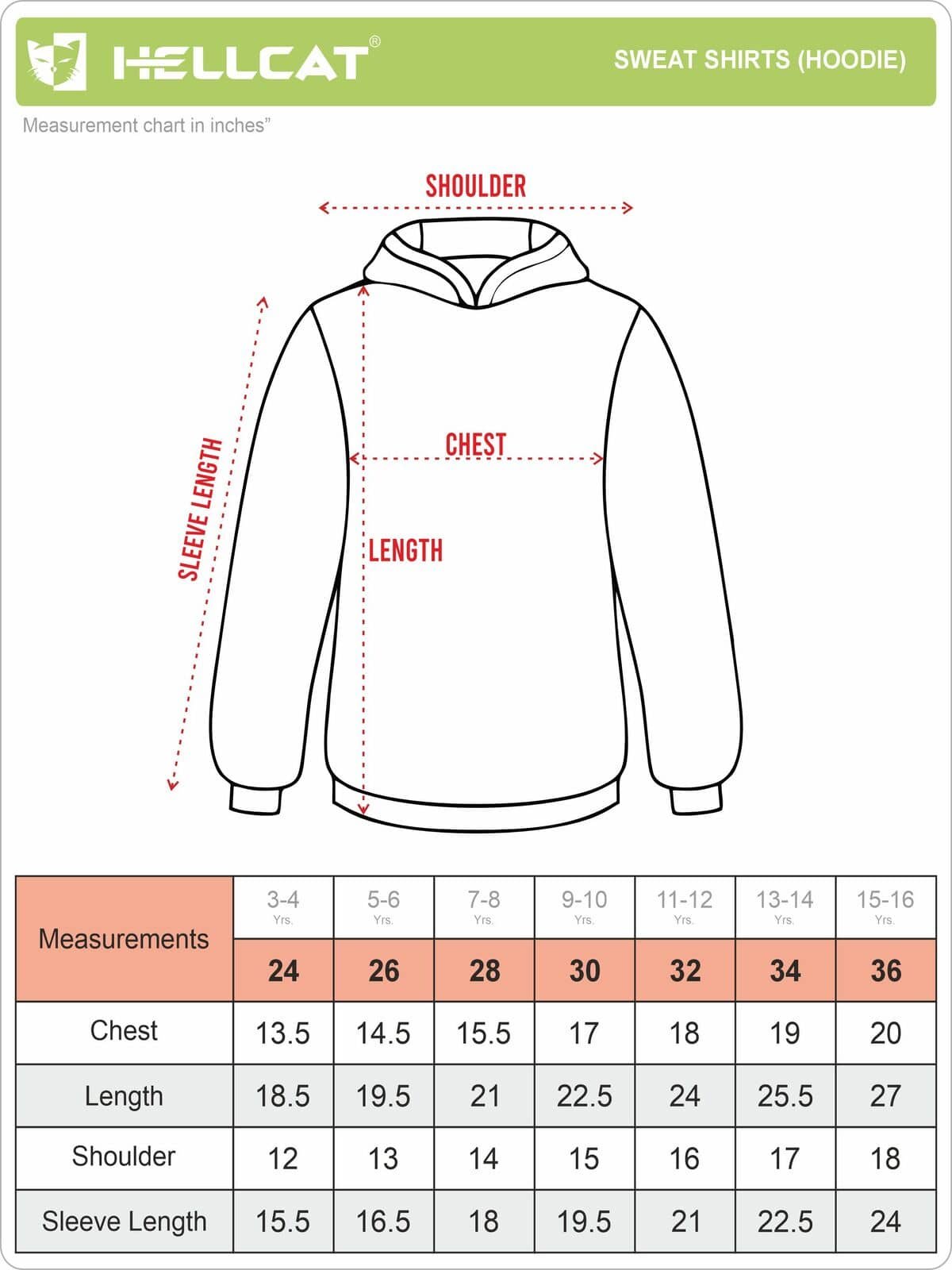 Pack of 1 Boys Cotton Blend Sweatshirt ( Orange ) - Image 4
