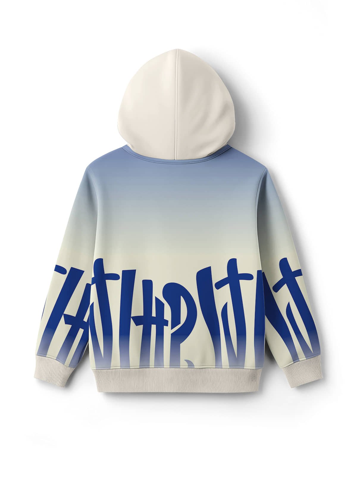 Pack of 1 Boys Cotton Blend Sweatshirt ( Beige ) - Image 3