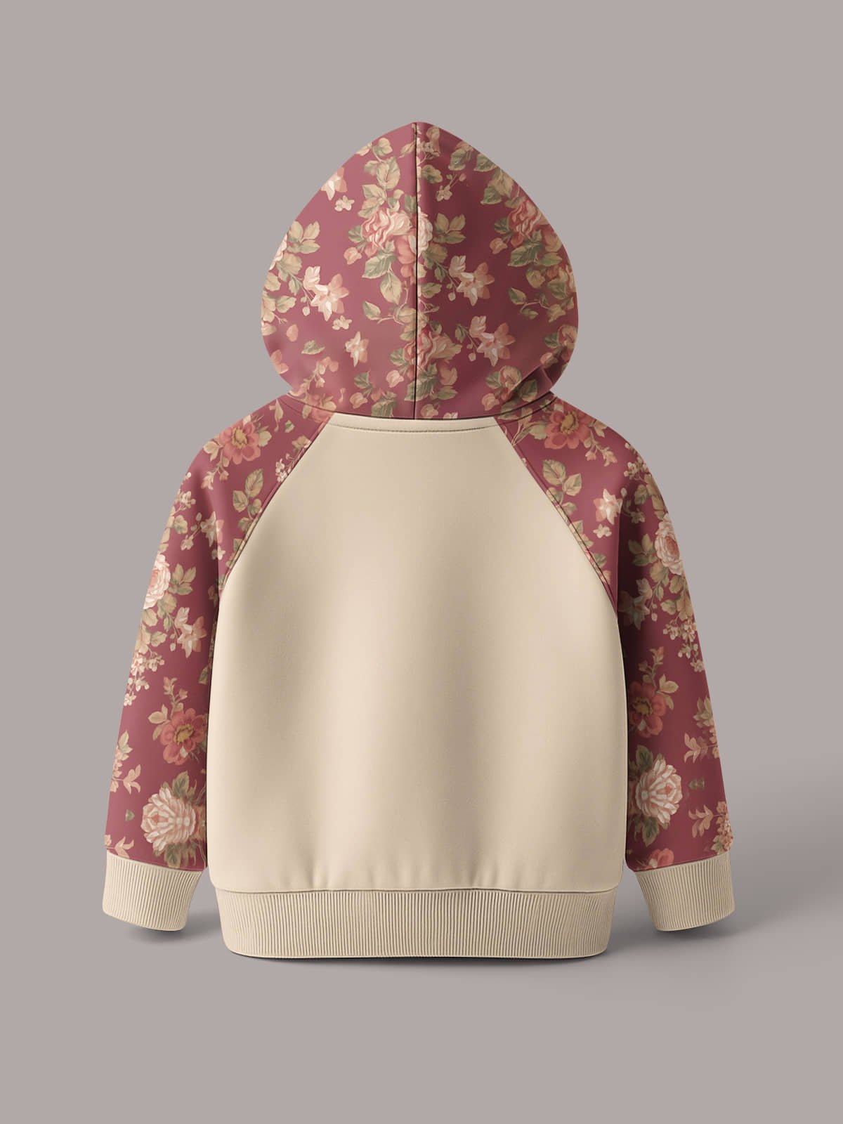 Trendy Cotton Blend Hoodie Sweatshirt for Girls - Pack of 1_Brown2_3-4Years - Image 3