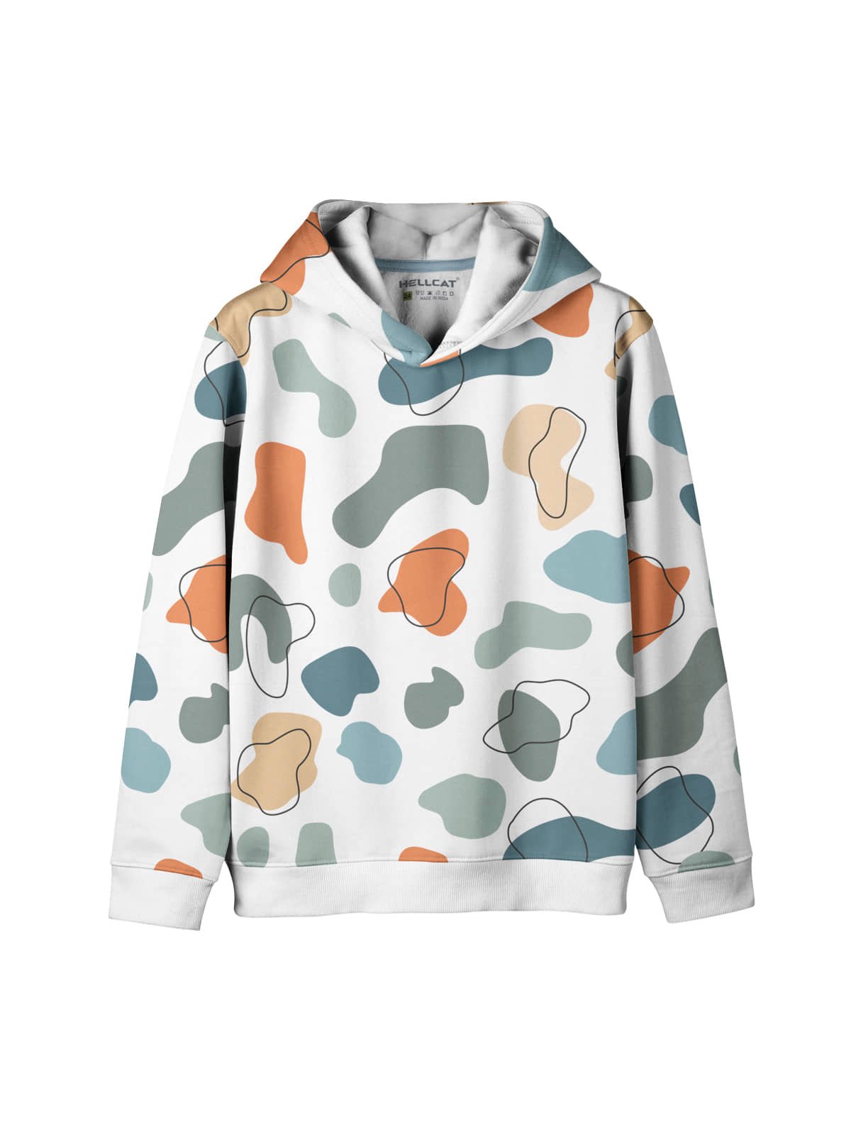 Pack of 1 Girls Cotton Blend Sweatshirt ( White )