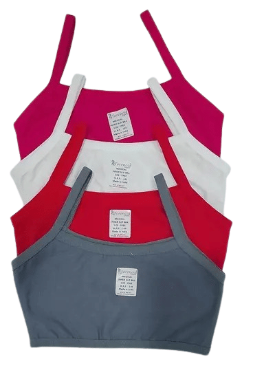 Pack of 3 Cotton Teenage Bra For Girls