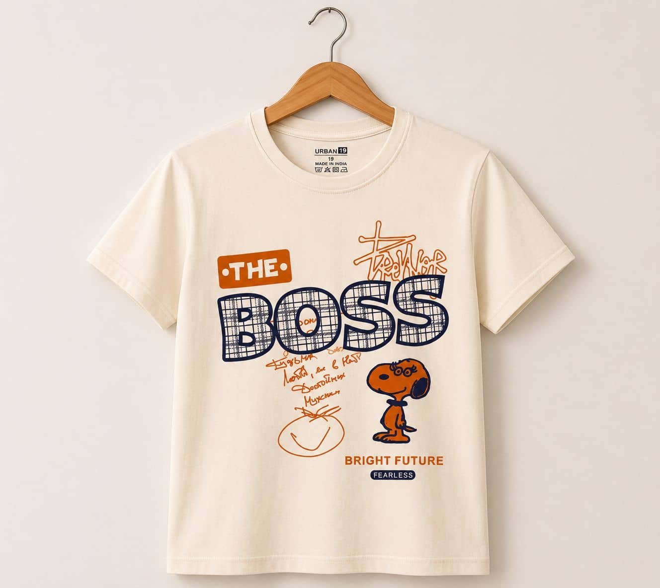 Pack of 3 Boys Cotton Blend T-Shirt ( Multi Color ) - Image 3