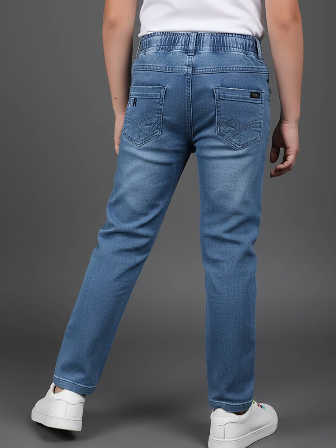 Pack of 1 Boys Cotton Blend Jeans ( Blue ) - Image 2