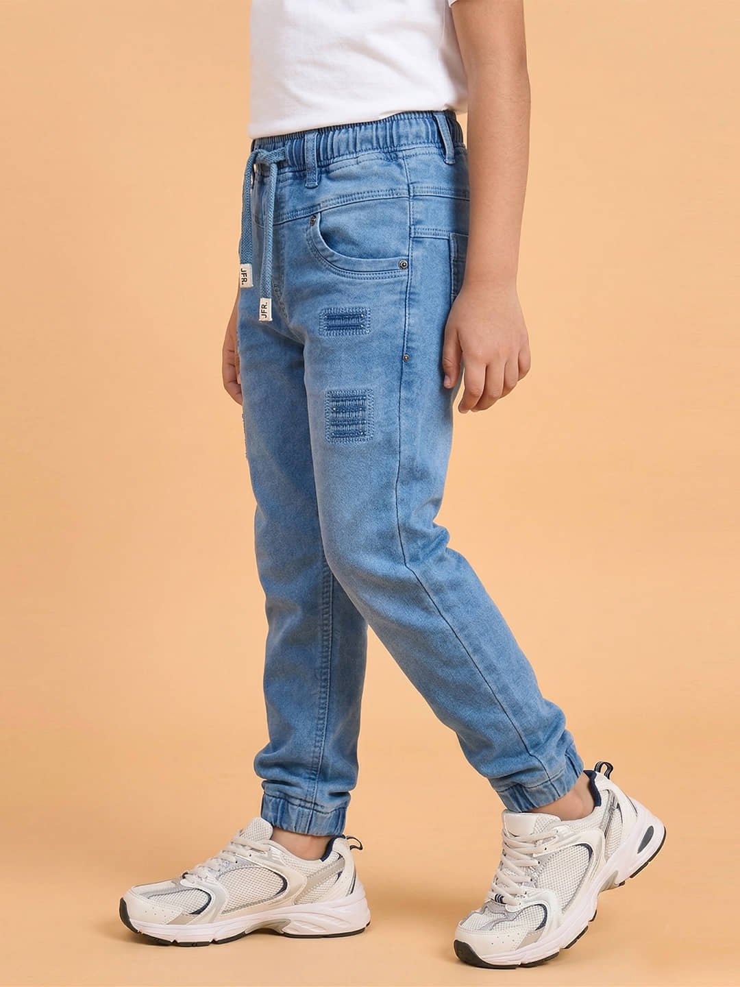 Pack of 1 Boys Cotton Blend Jeans ( Blue ) - Image 3
