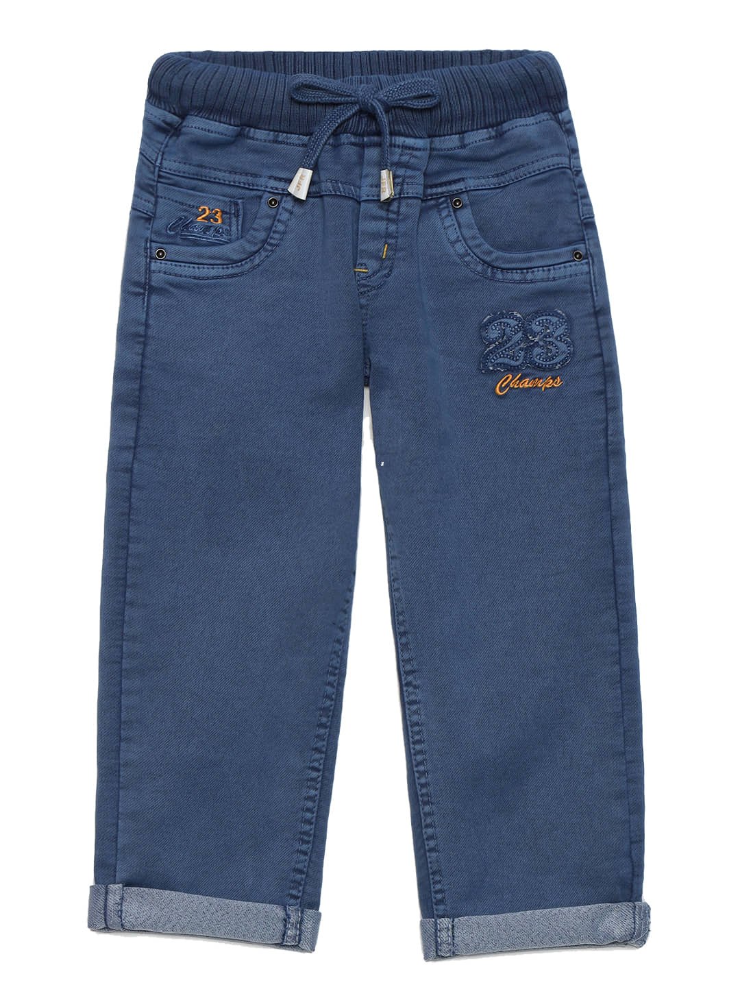 Pack of 1 Boys 100% Cotton Jeans ( Blue )