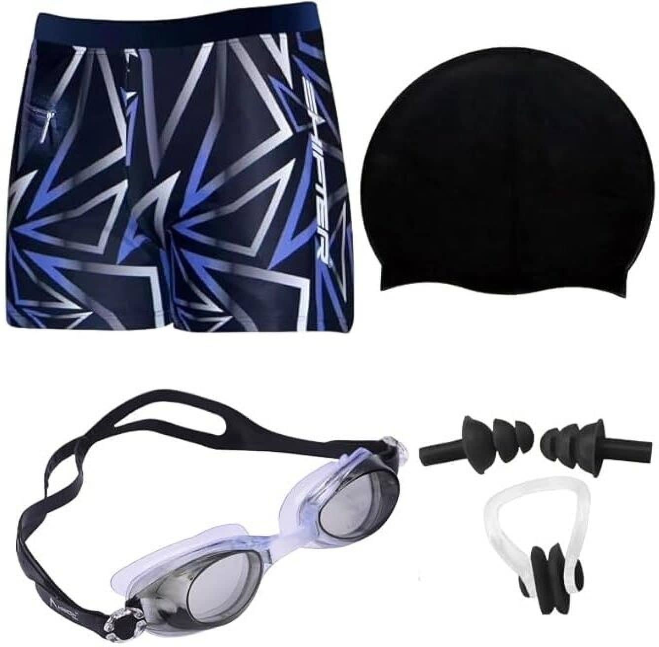 Lebami Boys Swimming Shorts ( Pack of 1 , Black )