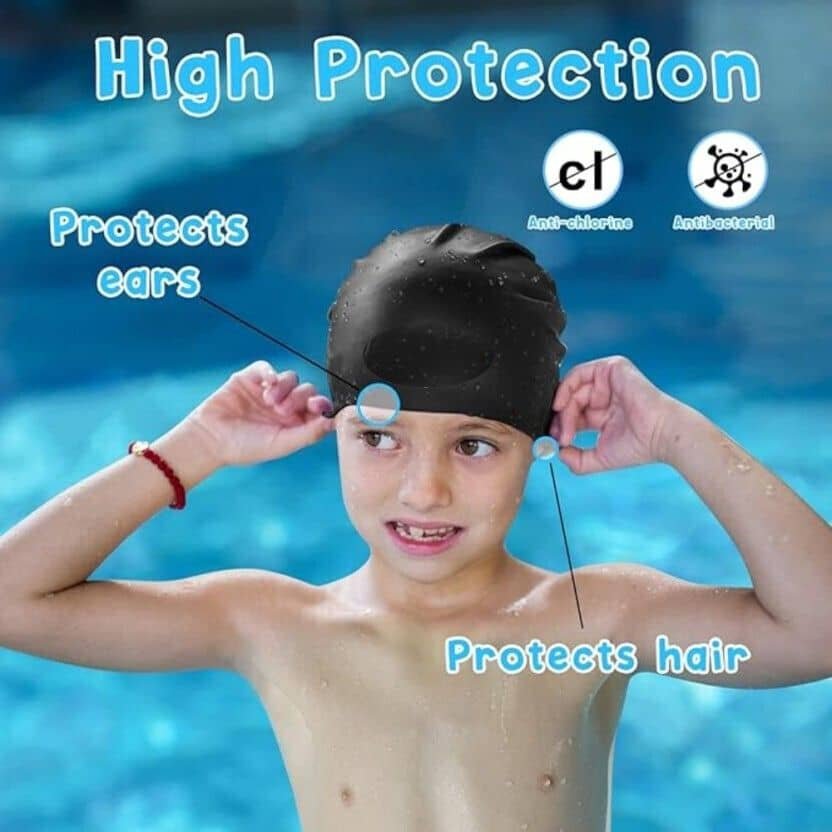 Lebami Boys Swimming Suit Sets ( Pack of 1 , Black ) - Image 3