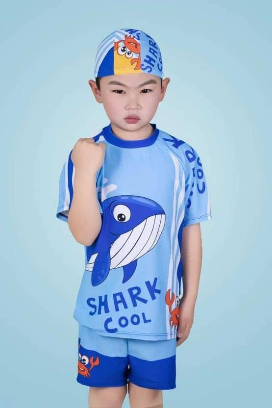 Lebami Boys Swimming Suit Sets ( Pack of 1 , Blue ) - Image 5