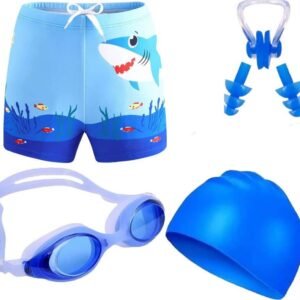Lebami Boys Swimming Suit Sets ( Pack of 1 , Blue )