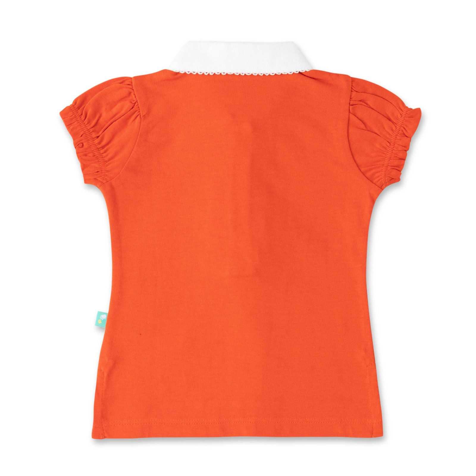 Juscubs Pack of 1 Girls Cotton T-Shirt ( Orange ) - Image 3