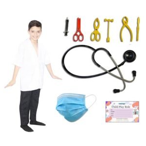 Kaku Fancy Dresses Doctor Play Set for Kids with Accessories | Doctor Kit Toy for Boys & Girls