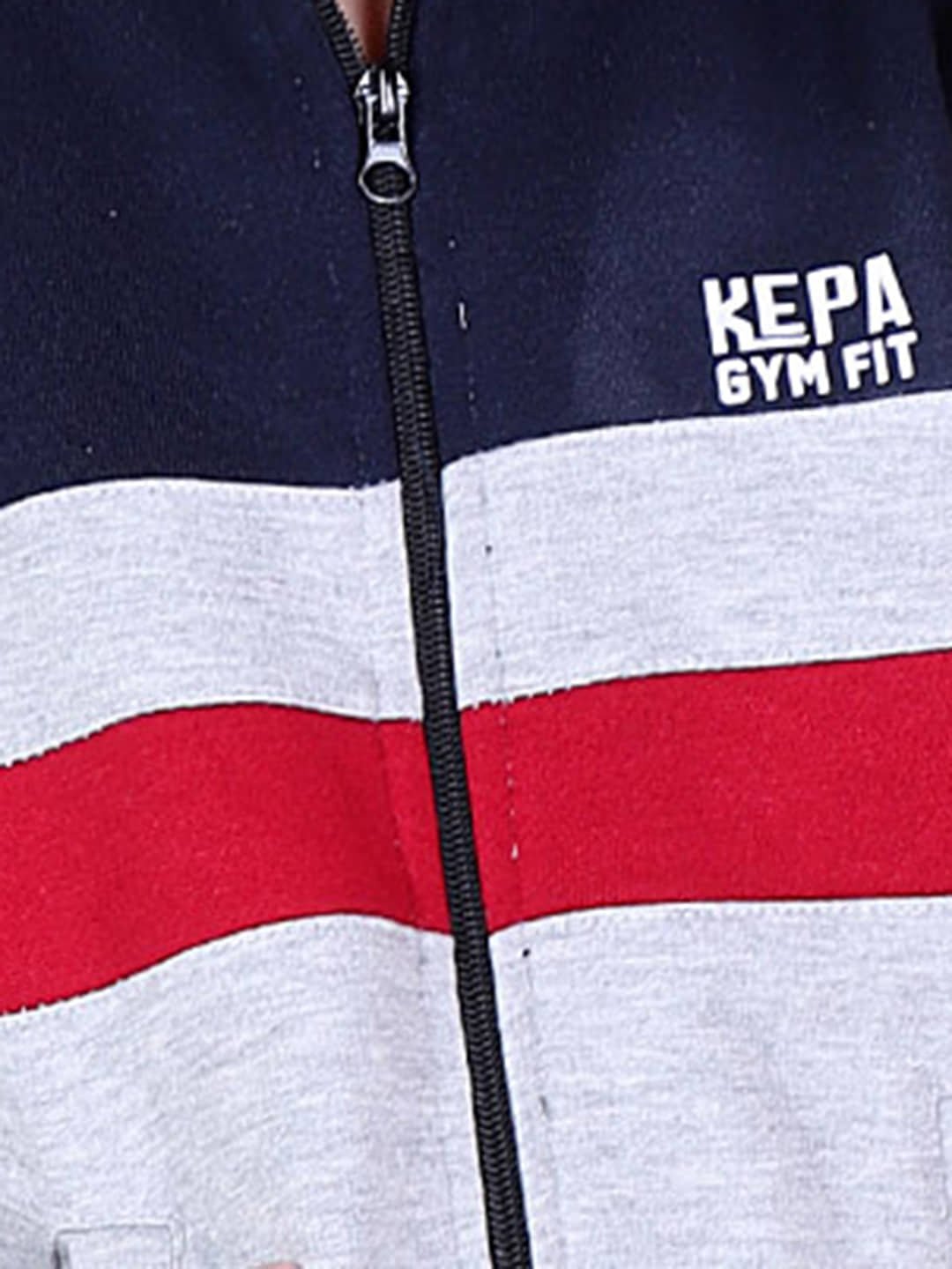 Kepa Colorblock Full Sleeve Tracksuits For Boys SweatShirt Jacket With Jogger - Image 5