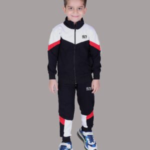 Kepa Pack of 1 Boys Cotton Blend Tracksuit ( Black )