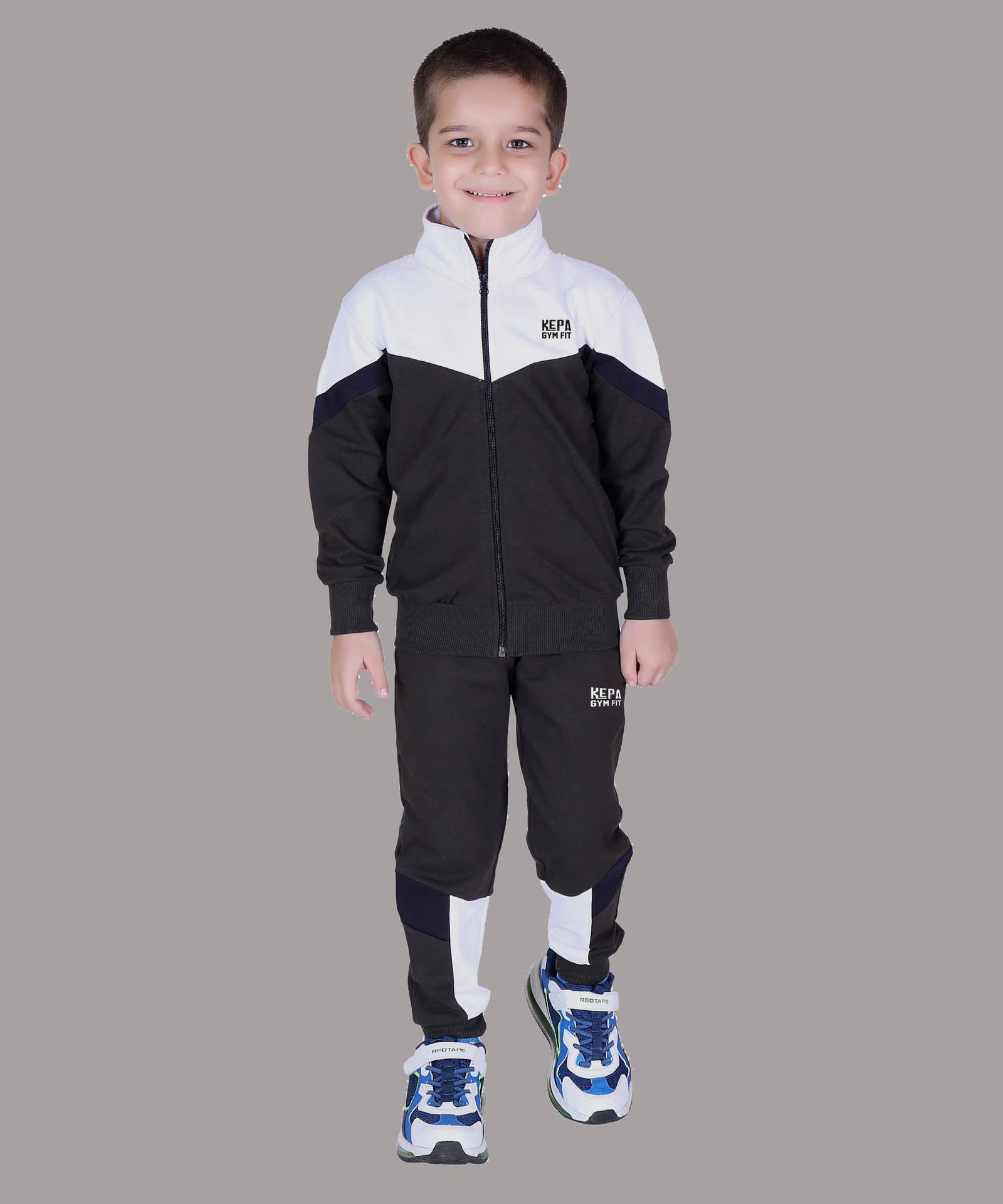 Kepa Pack of 1 Boys Cotton Blend Tracksuit ( Green )