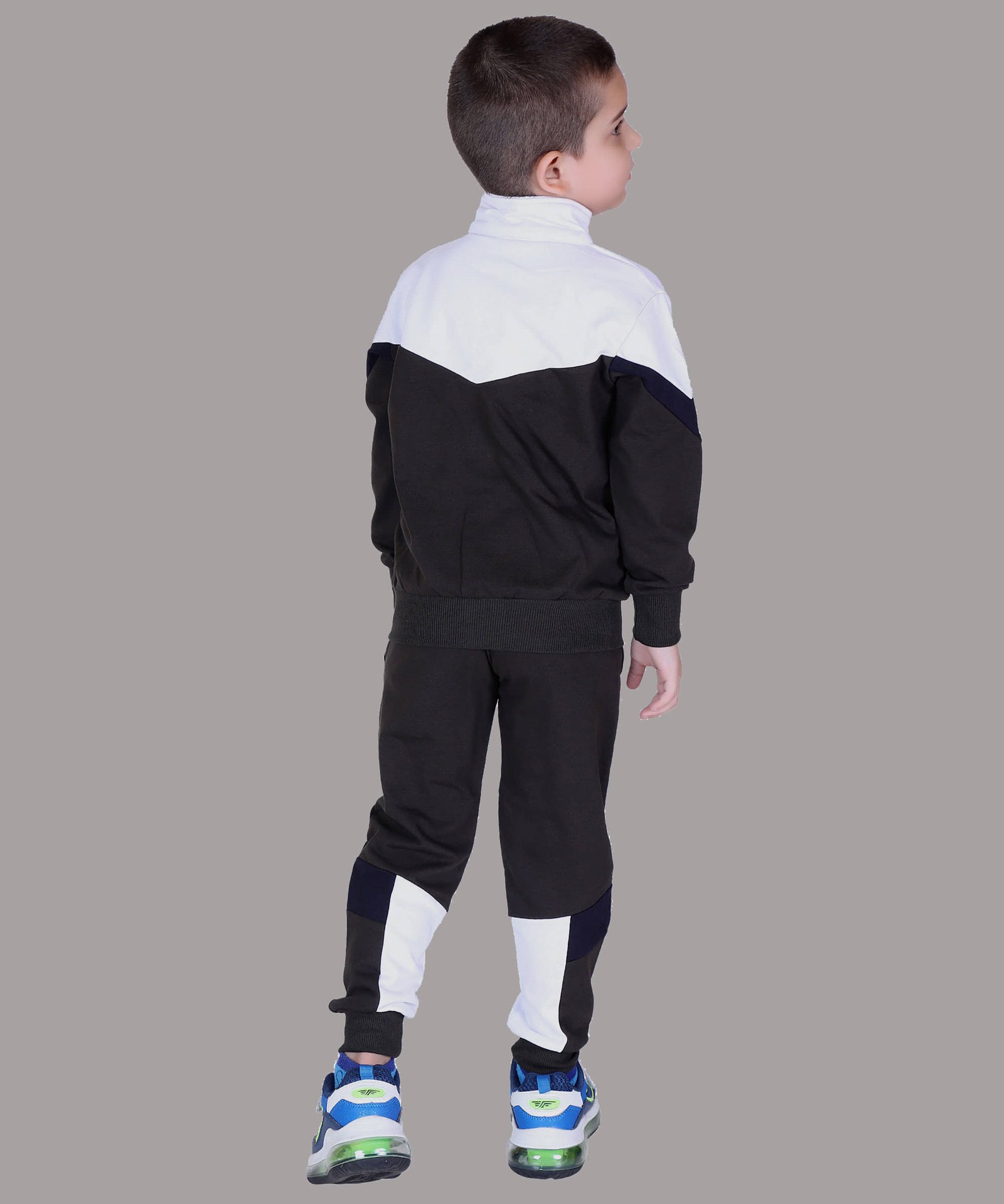 Kepa Pack of 1 Boys Cotton Blend Tracksuit ( Green ) - Image 3