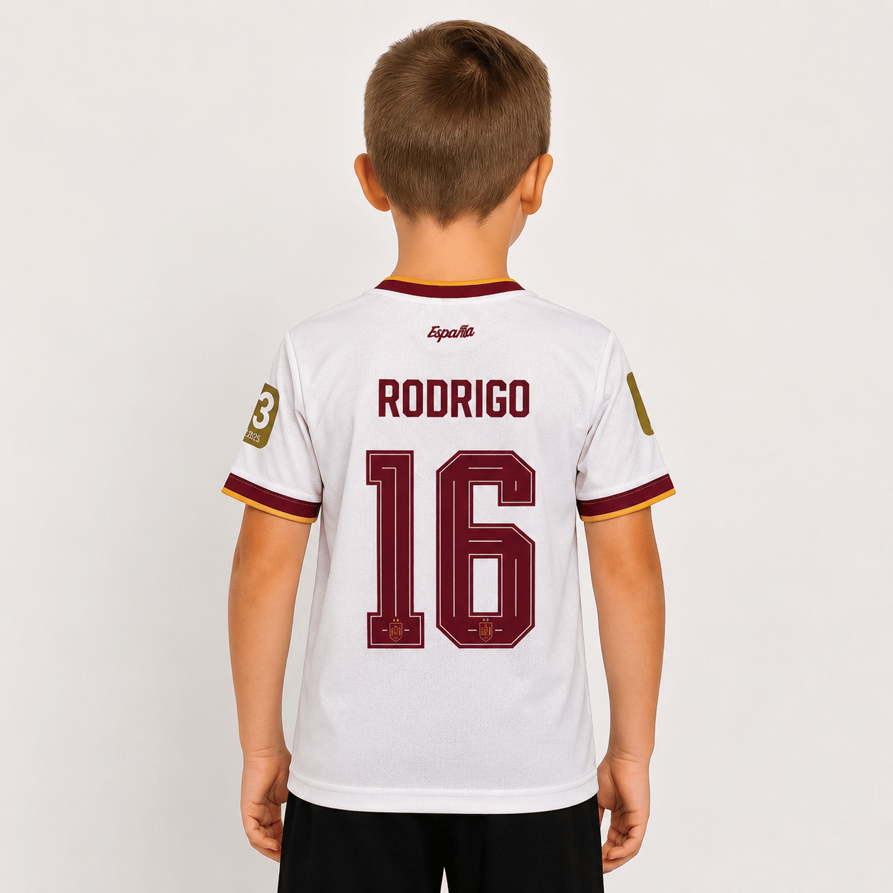 Kids Collection Pack of 1 Boys Polyester Jersey ( Maroon ) - Image 2