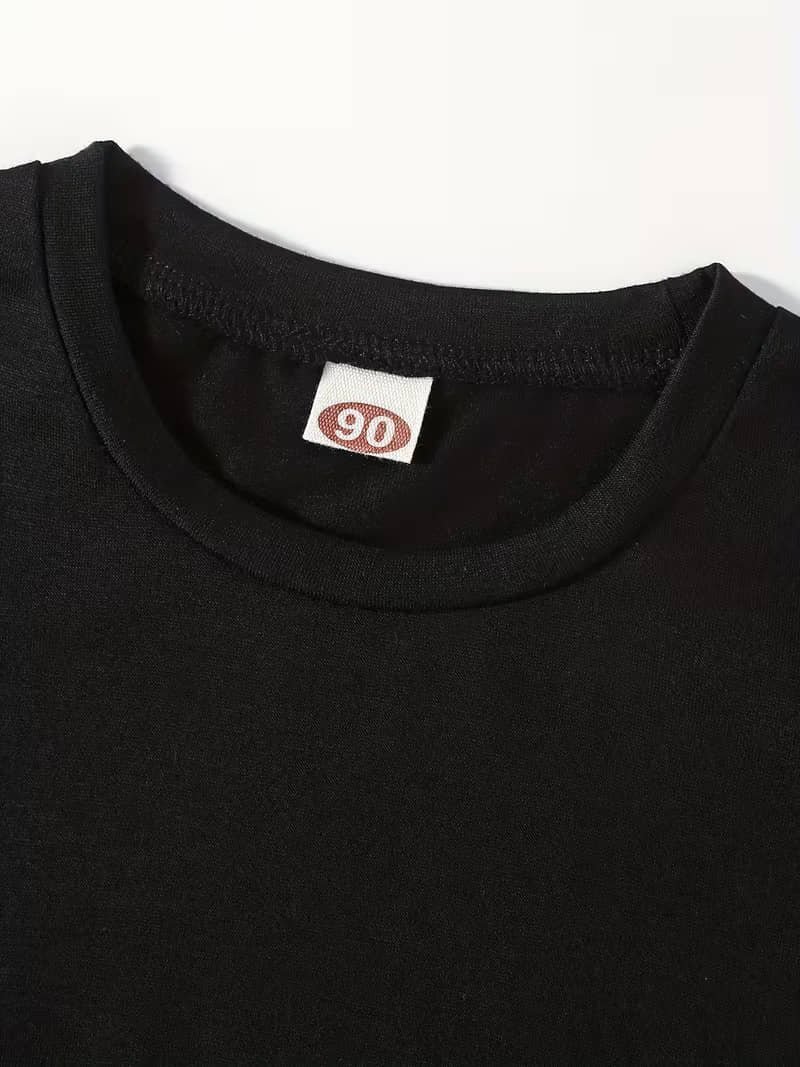 Knit Vey Pack of 5 Baby Boys Cotton T-Shirt ( Multicolor ) - Image 3
