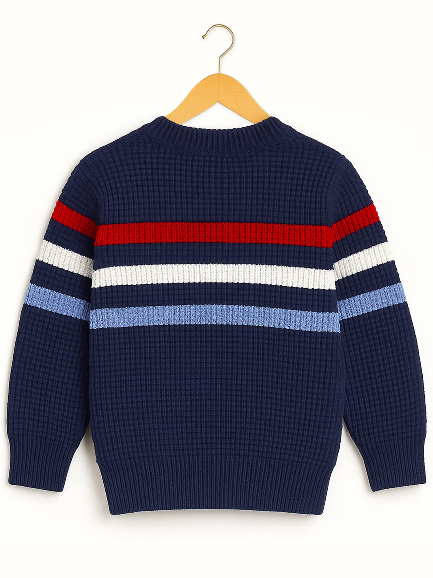 Kuchipoo Pack of 1 Boys Polyester Sweater ( Multicolor 6 ) - Image 2