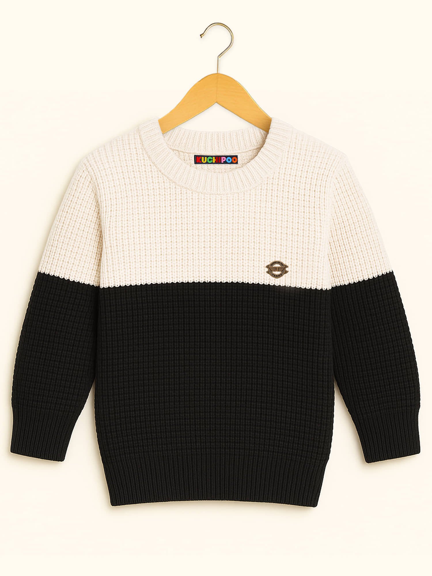 Kuchipoo Pack of 1 Boys Polyester Sweater ( Multicolor 4 )