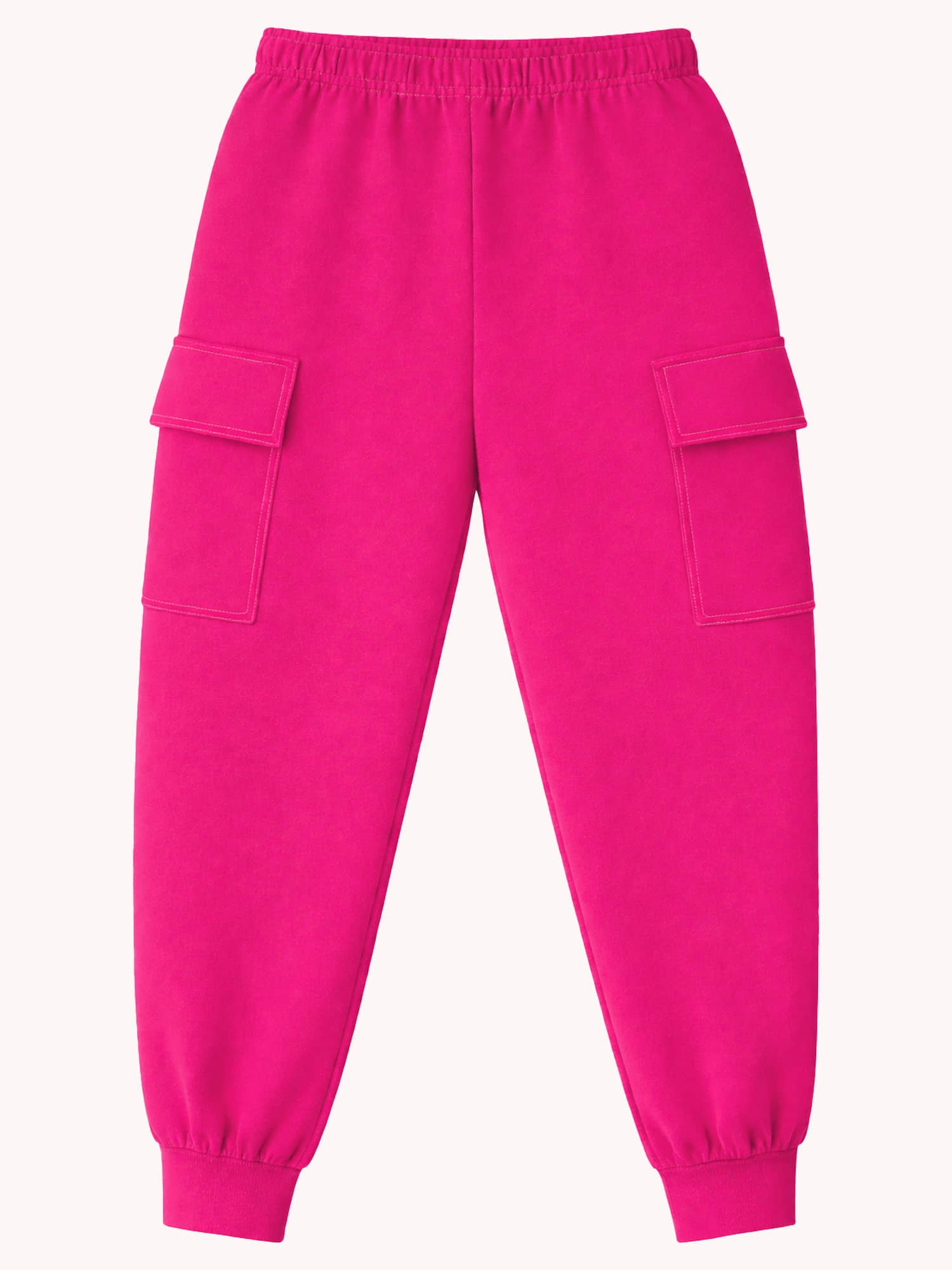 Kuchipoo Pack of 5 Girls Cotton Blend Joggers ( Colors ) - Image 5