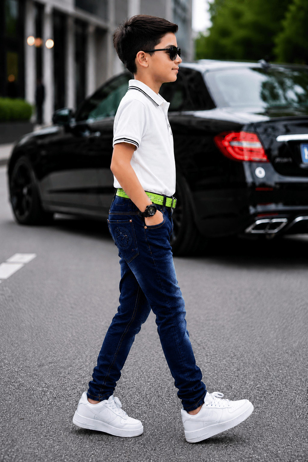 Kundan Boys Denim Jeans ( Blue , Pack of 1 ) - Image 4