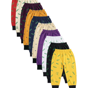 Pack of 10 Boys Cotton Blend Trackpant ( Multicolor )