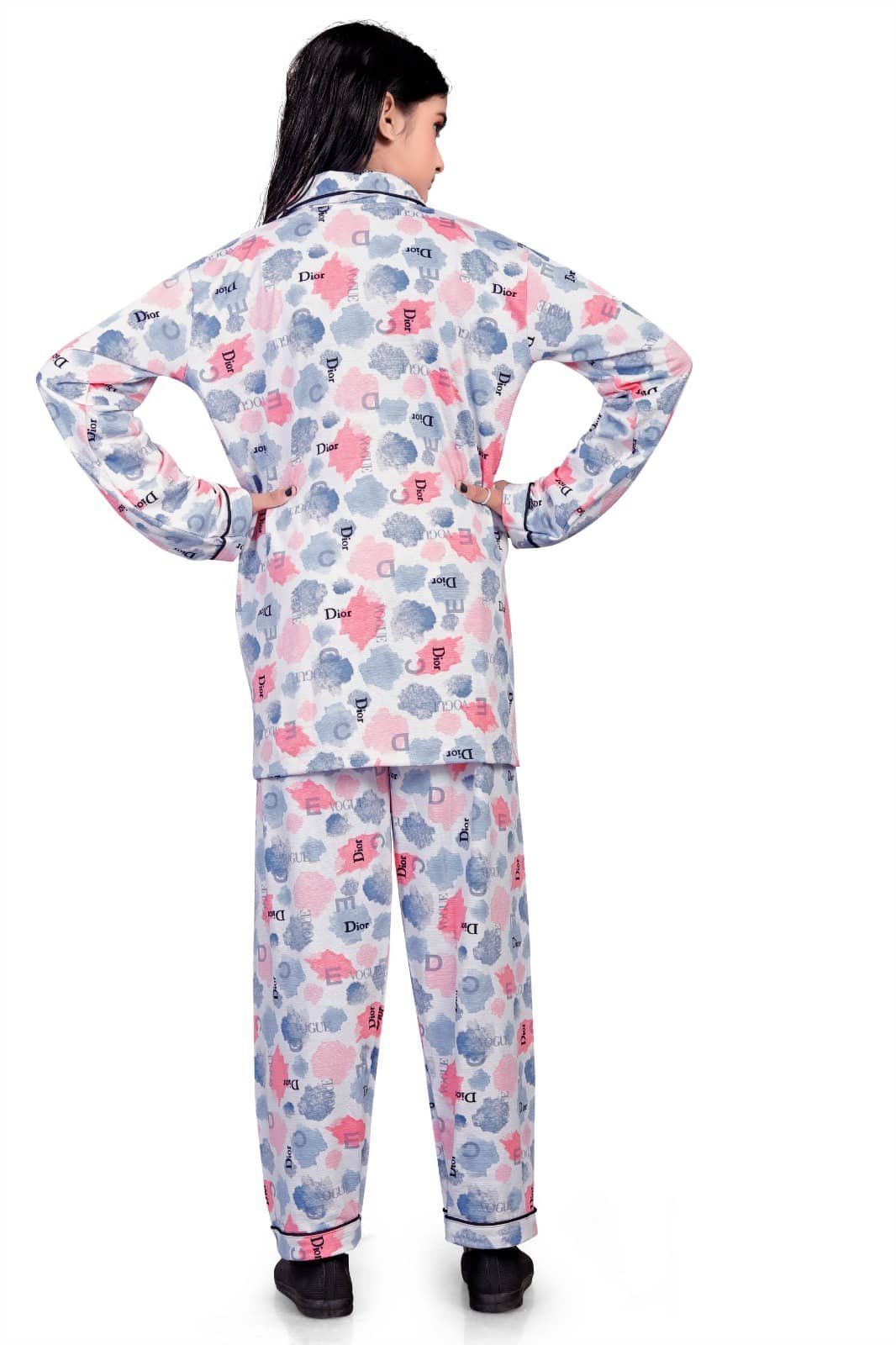 Laadli Pack of 6 Baby Girls Cotton Blend Nightdress - Image 2