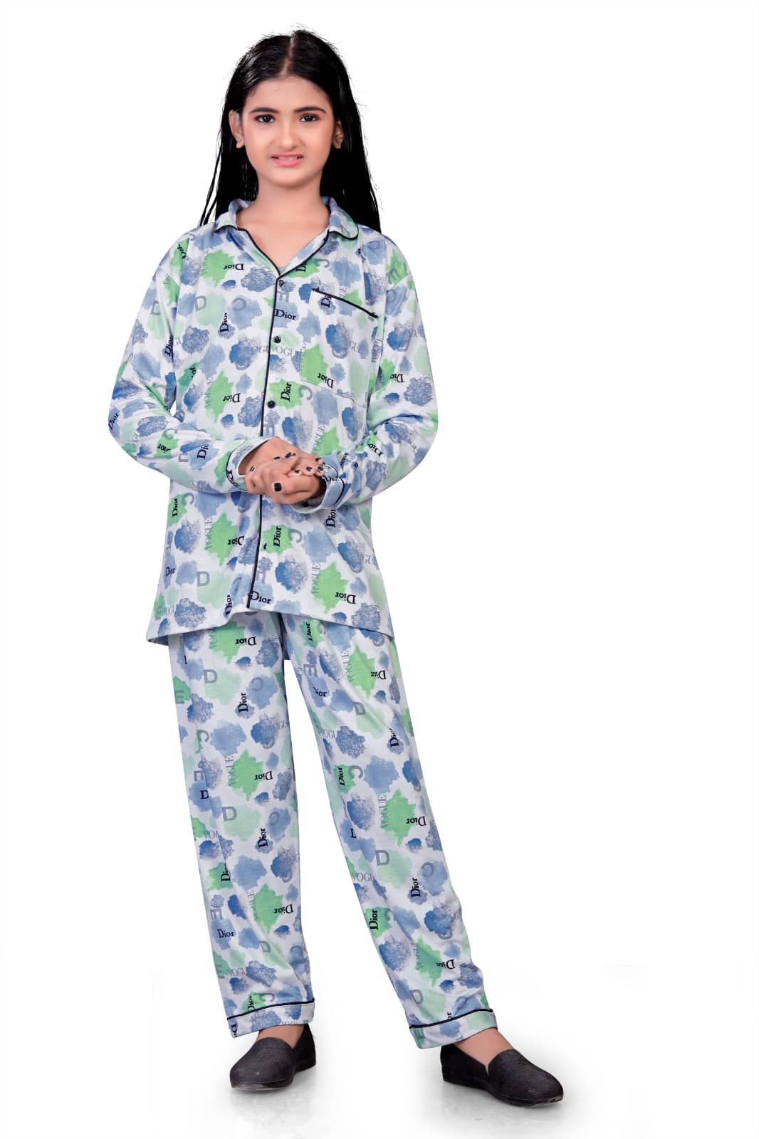 Laadli Pack of 6 Baby Girls Cotton Blend Nightdress - Image 5