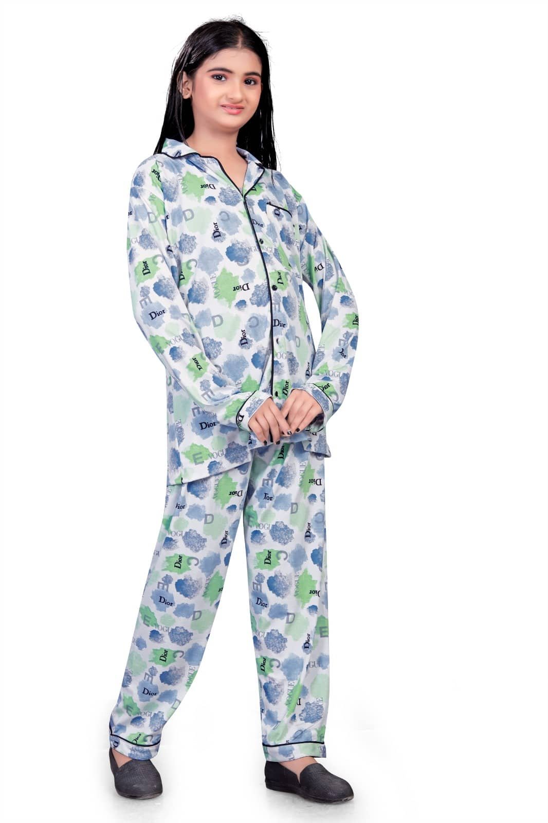 Laadli Pack of 6 Baby Girls Cotton Blend Nightdress - Image 7