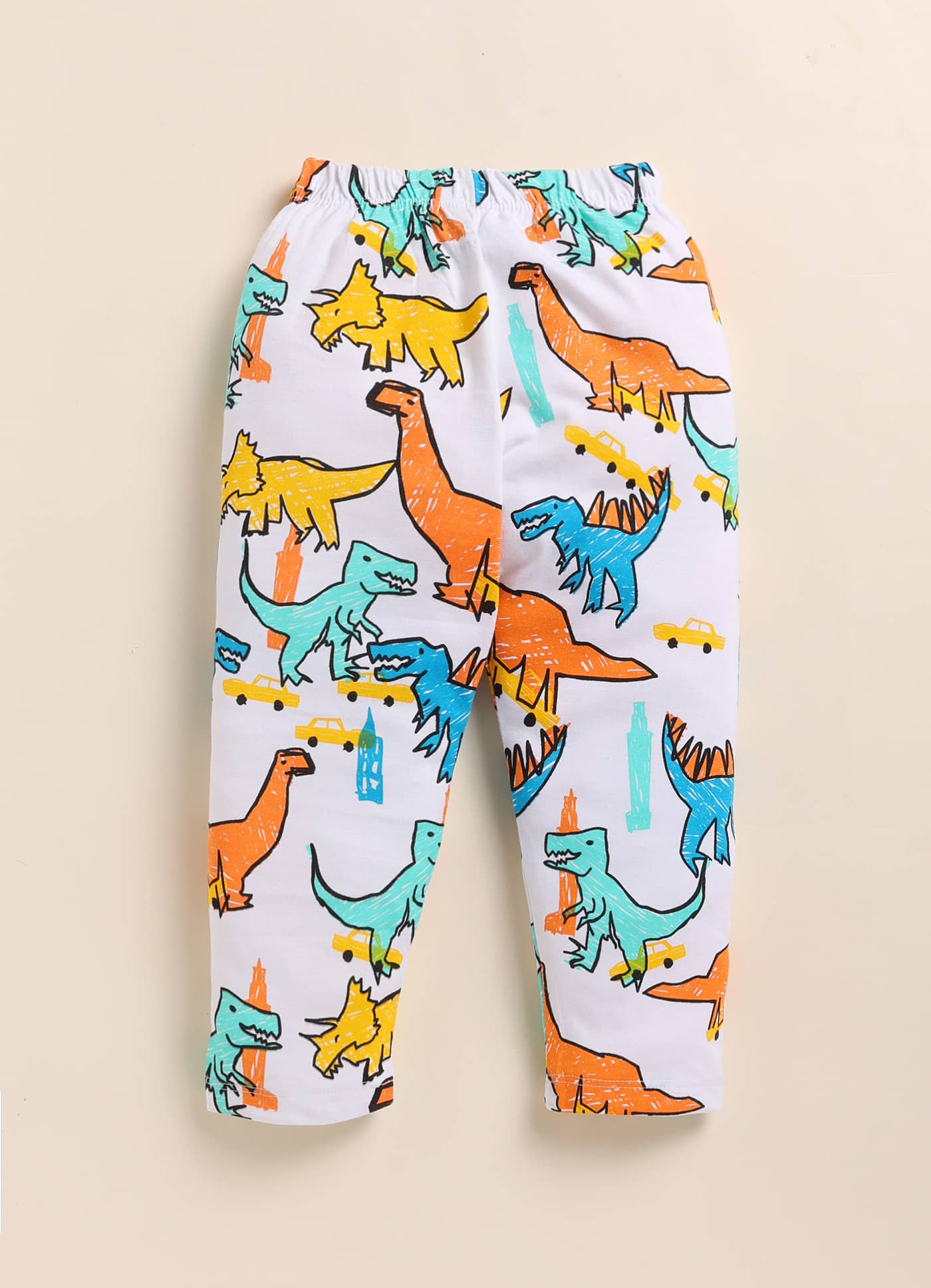 Lazy Shark Pack of 2 Boys Cotton Blend Nightsuit Set ( Multicolor ) - Image 6