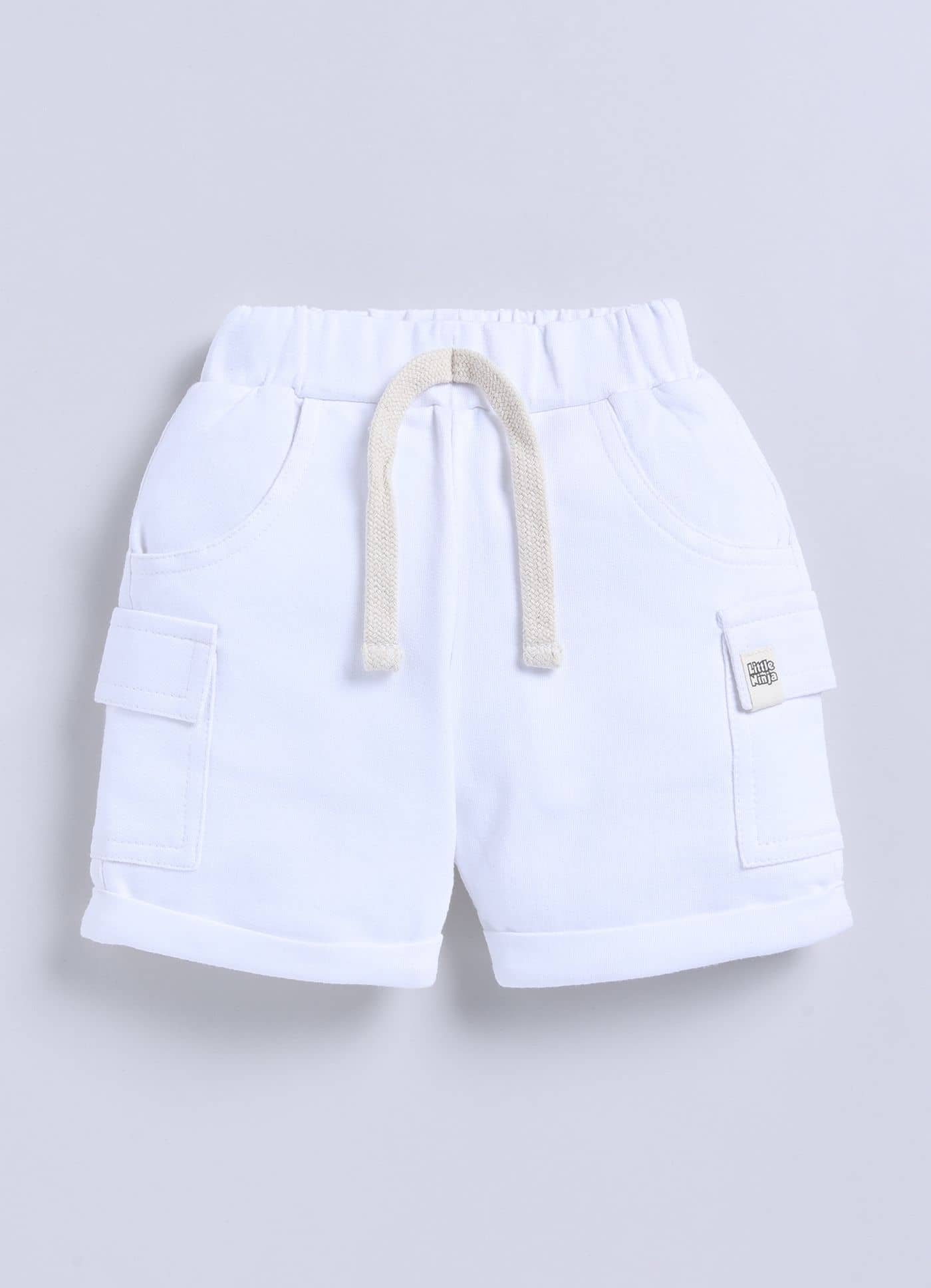 Little Ninja Pack of 3 Denim Shorts For Boys ( Multicolor ) - Image 4