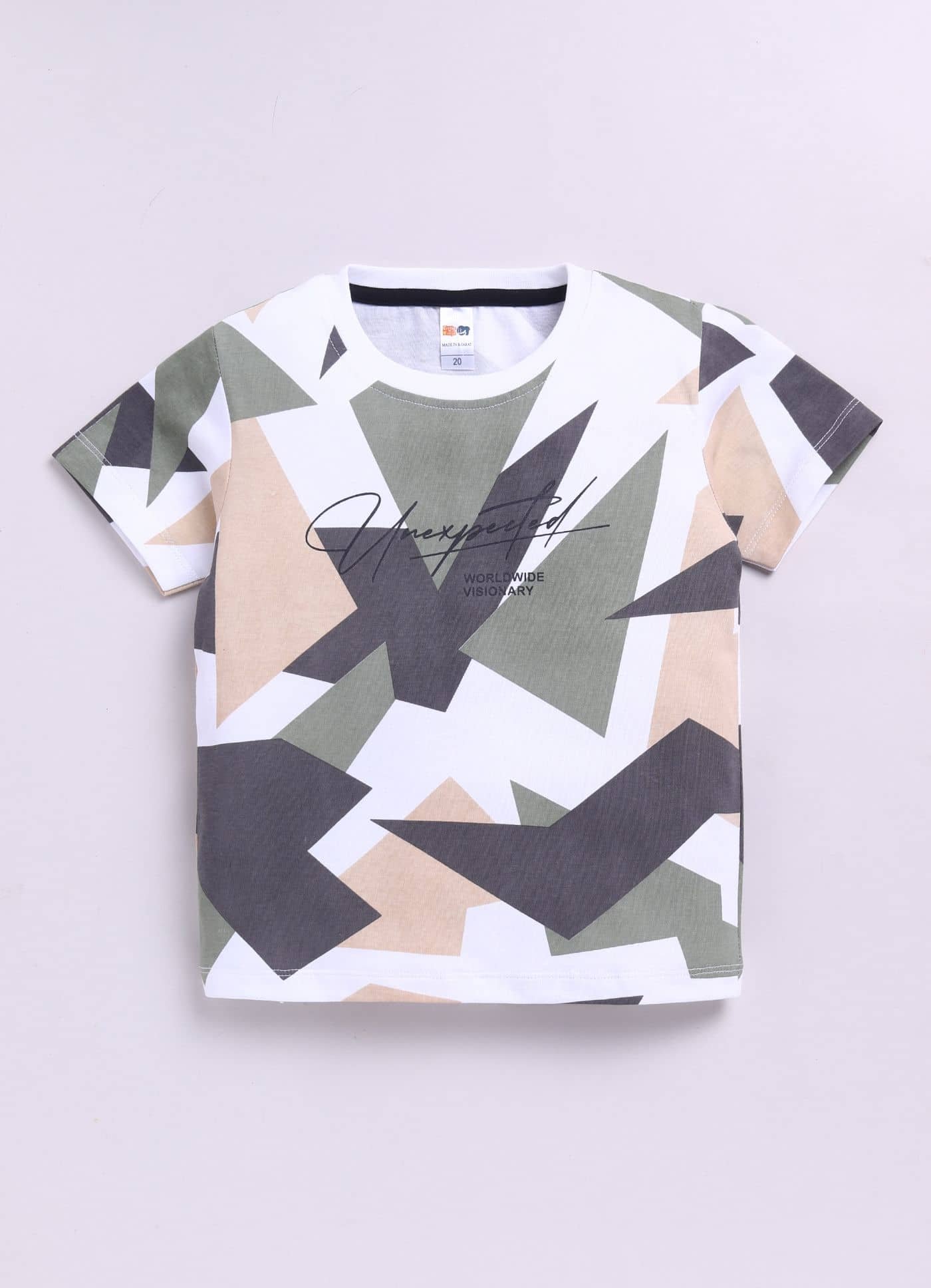 Little Ninja Pack of 5 Baby Boys Cotton T-Shirt ( Multicolor ) - Image 4
