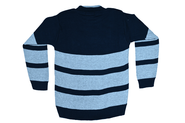 Litton Pack of 1 Baby Boys Woollen Blend Sweater ( Navy Blue ) - Image 2
