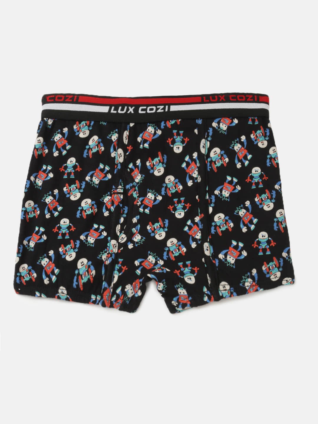 Lux Cozi Pack of 4 Boys Cotton Trunks ( Multicolor ) - Image 7