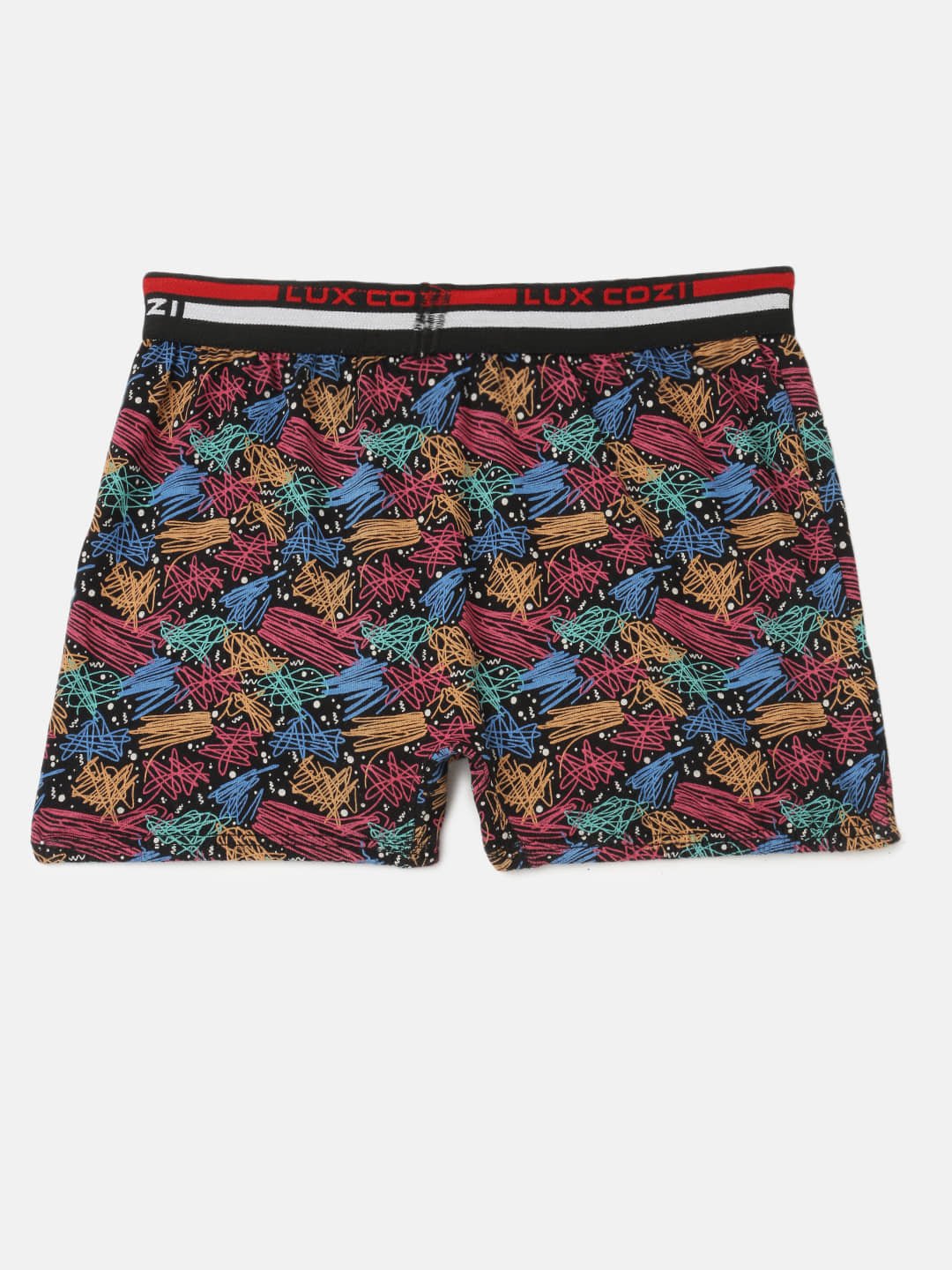Lux Cozi Pack of 4 Boys Cotton Trunks ( Multicolor ) - Image 8