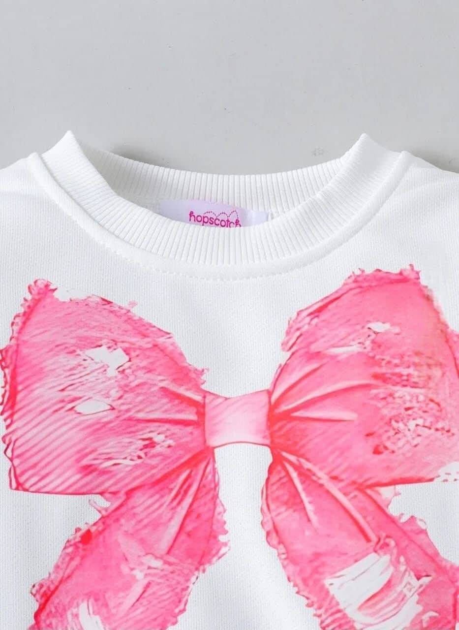 Pack of 1 Girls Cotton Blend T-shirt & Jeans ( Multicolor ) - Image 3