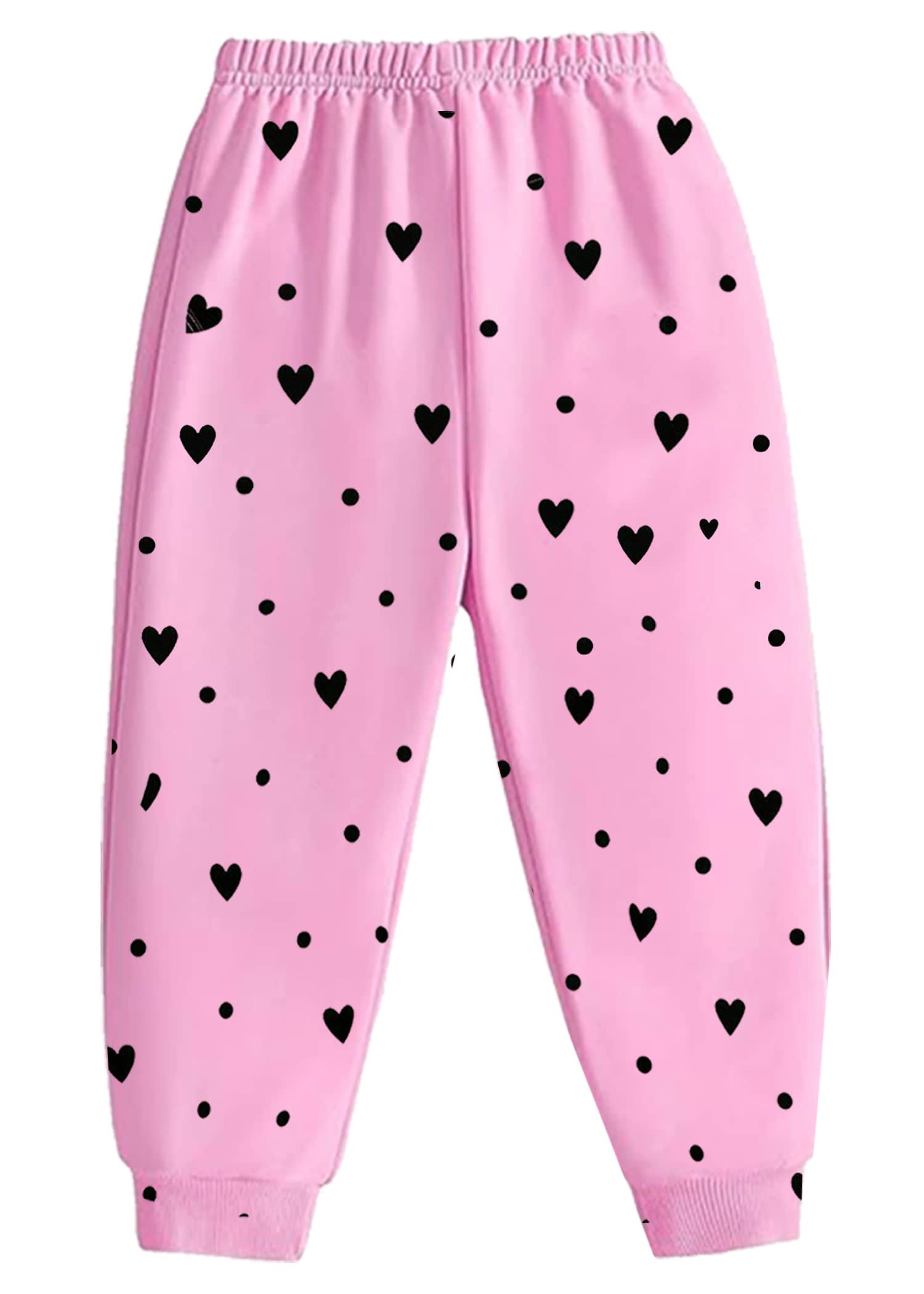 Pack of 5 Baby Girls Cotton Trackpants ( Colors ) - Image 3