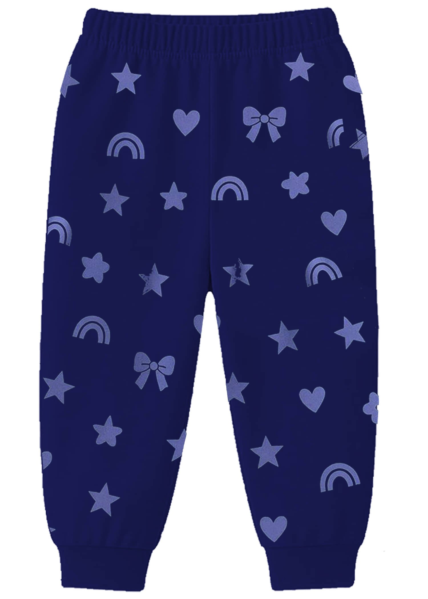 Pack of 5 Baby Girls Cotton Trackpants ( Colors ) - Image 5