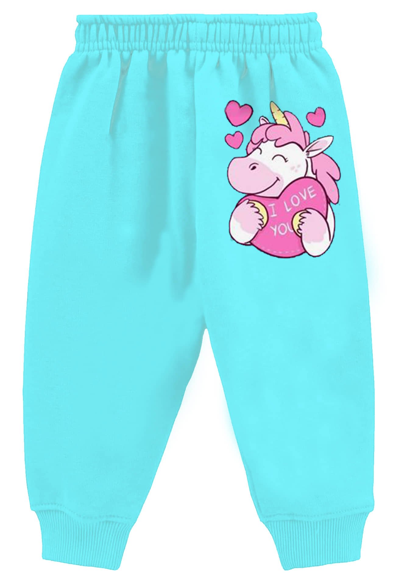 Pack of 5 Baby Girls Cotton Trackpants ( Colors ) - Image 3