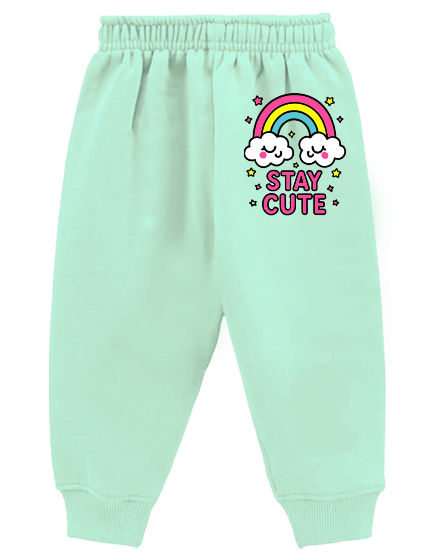 Pack of 5 Baby Girls Cotton Trackpants ( Colors ) - Image 6