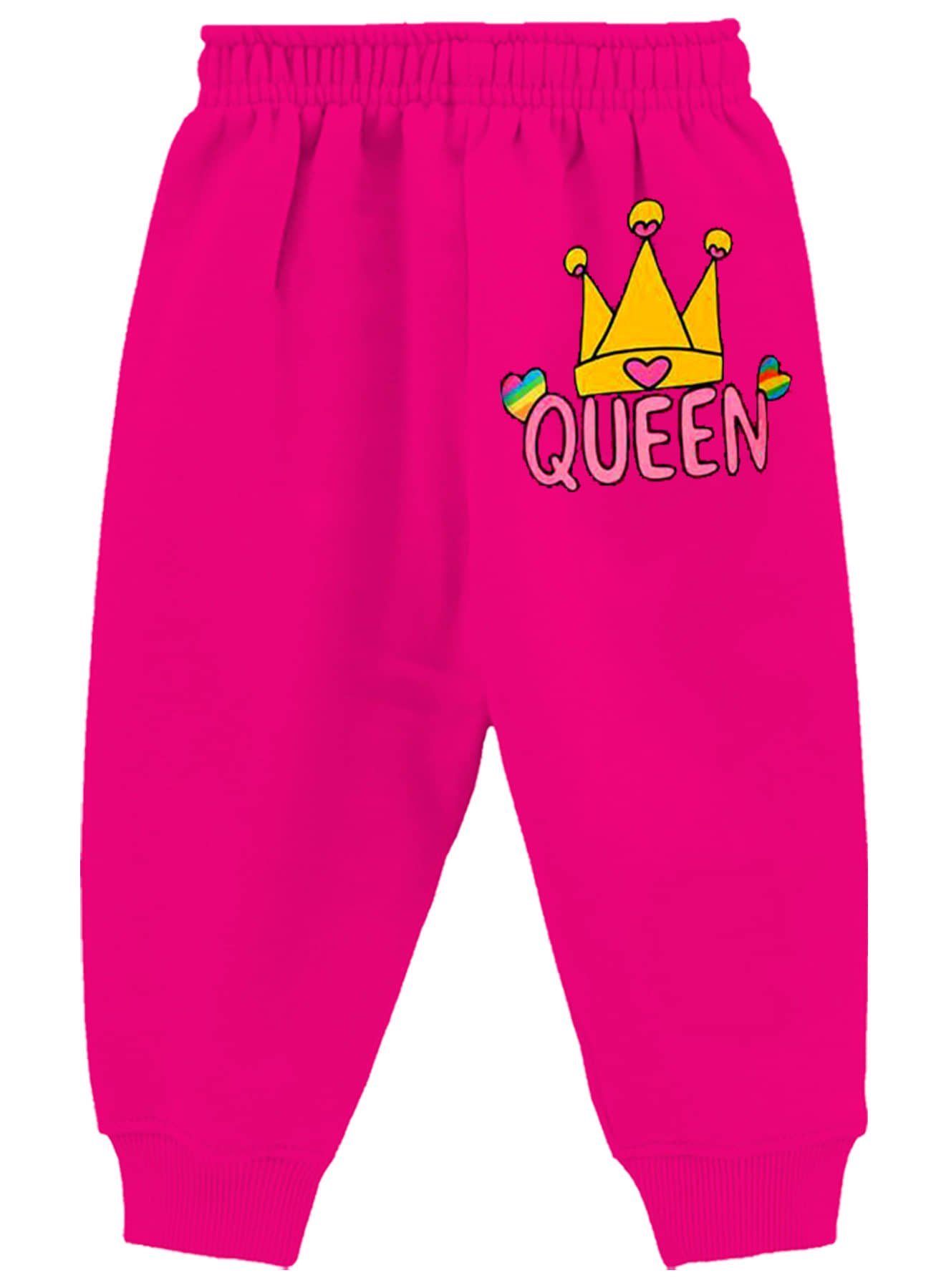 Pack of 5 Baby Girls Cotton Trackpants ( Colors ) - Image 7