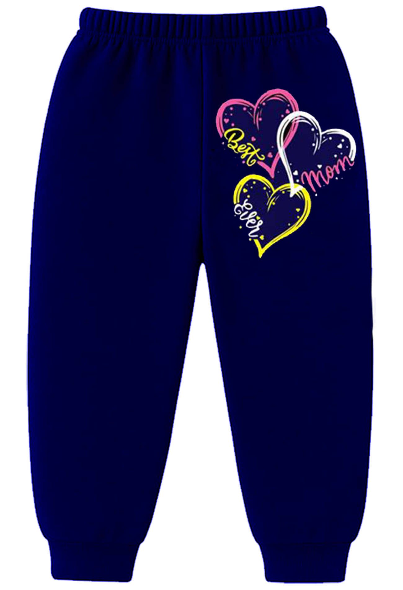 Pack of 5 Baby Girls Cotton Trackpants ( Colors ) - Image 3