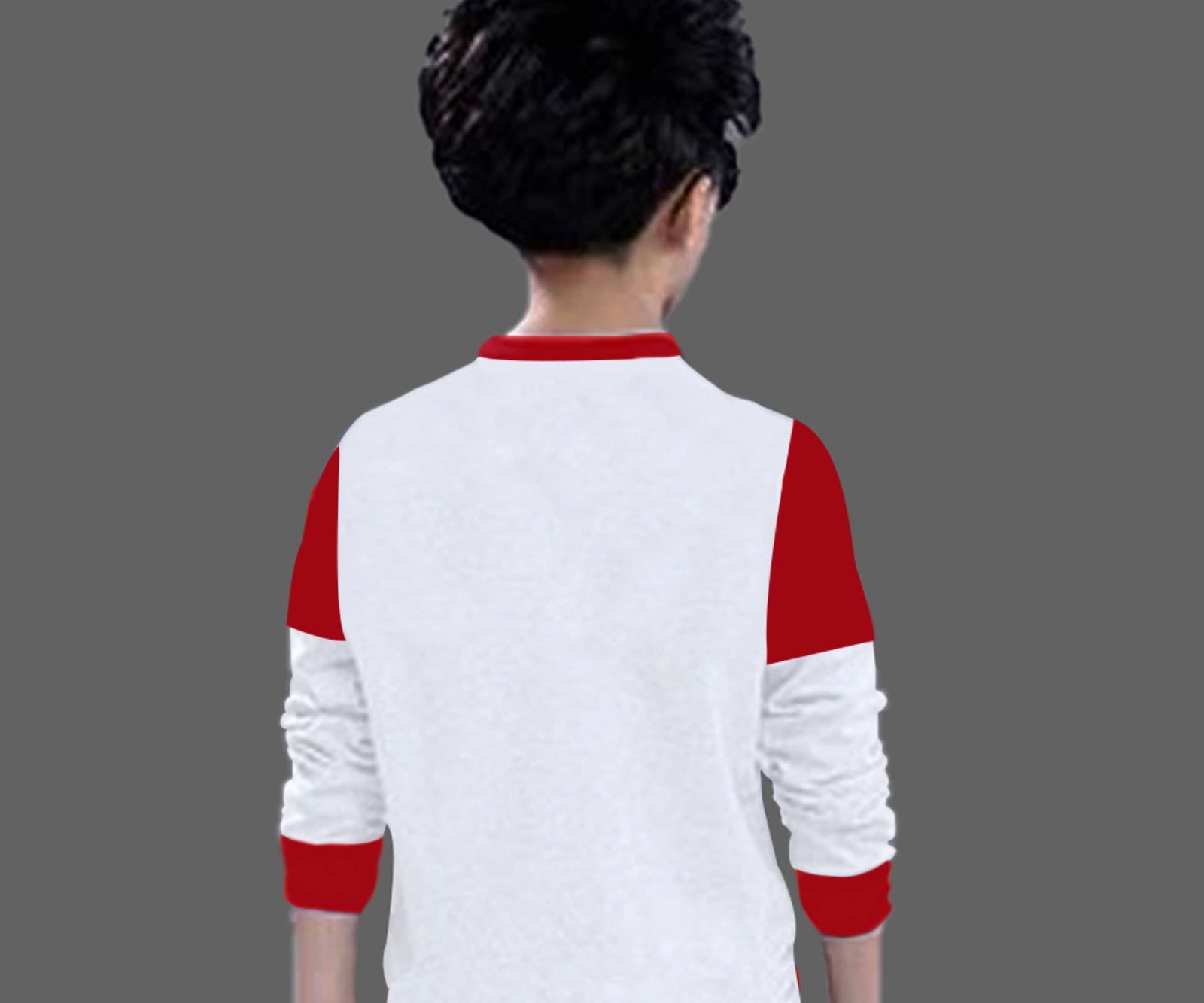 Pack of 1 Boys & Girls Cotton Blend T-Shirt ( Multicolor ) - Image 2