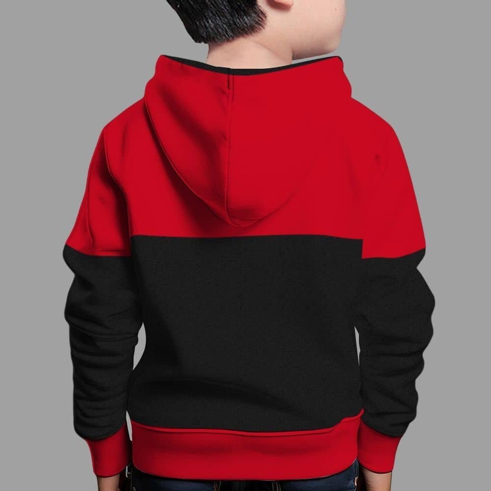 Pack of 1 Boys Cotton Blend Sweatshirt ( Red ) - Image 2