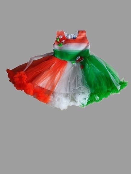 Maher Dresses Net Frock For Baby Girls ( Pack of 1 , Multicolor ) - Image 3